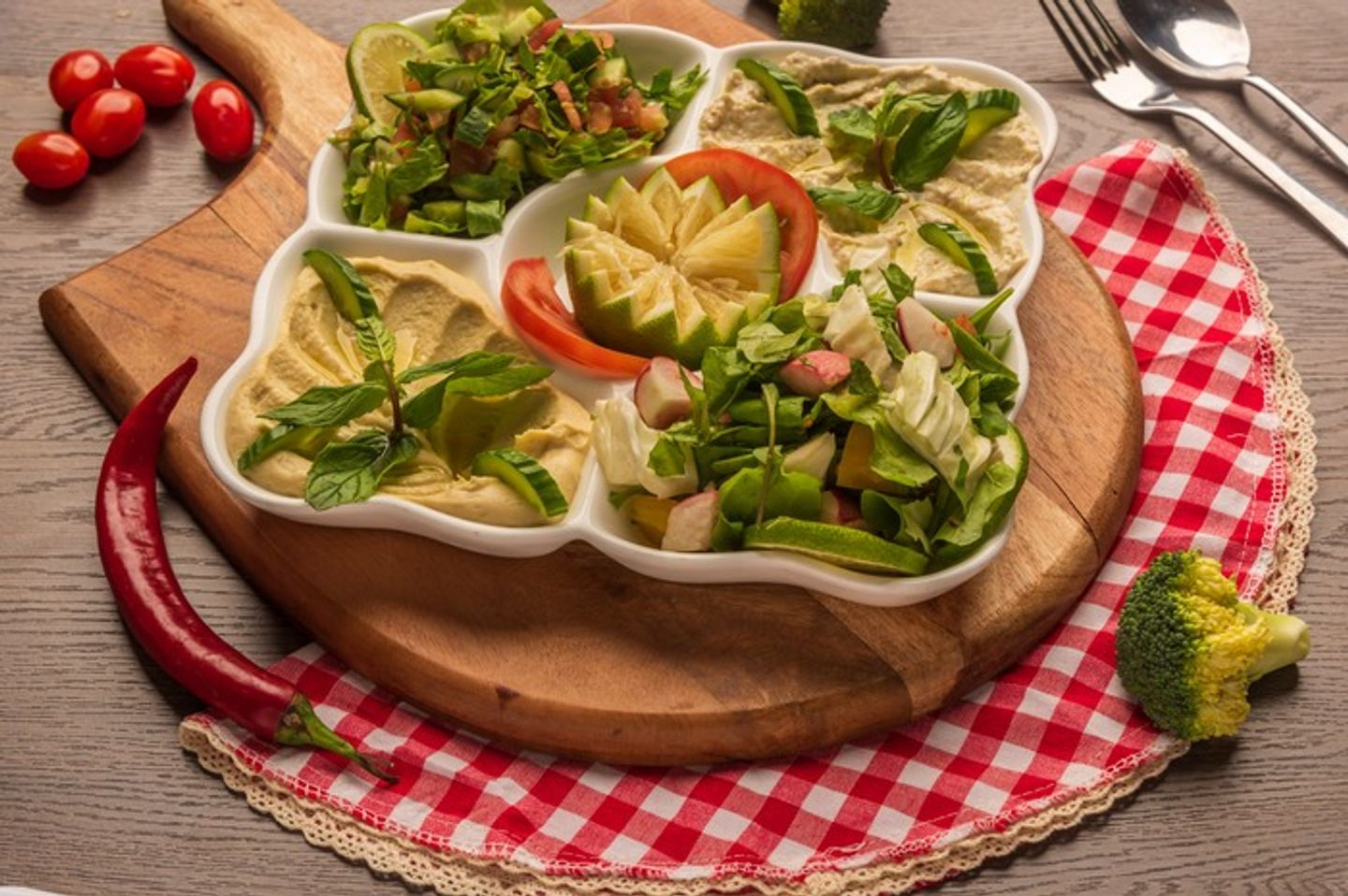 مقبلات مشكل صغير
