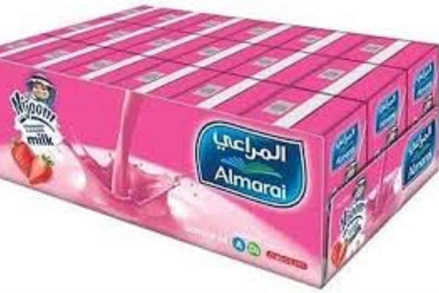 كرتون حليب المراعي فراوله ١٥٠/١٨مل