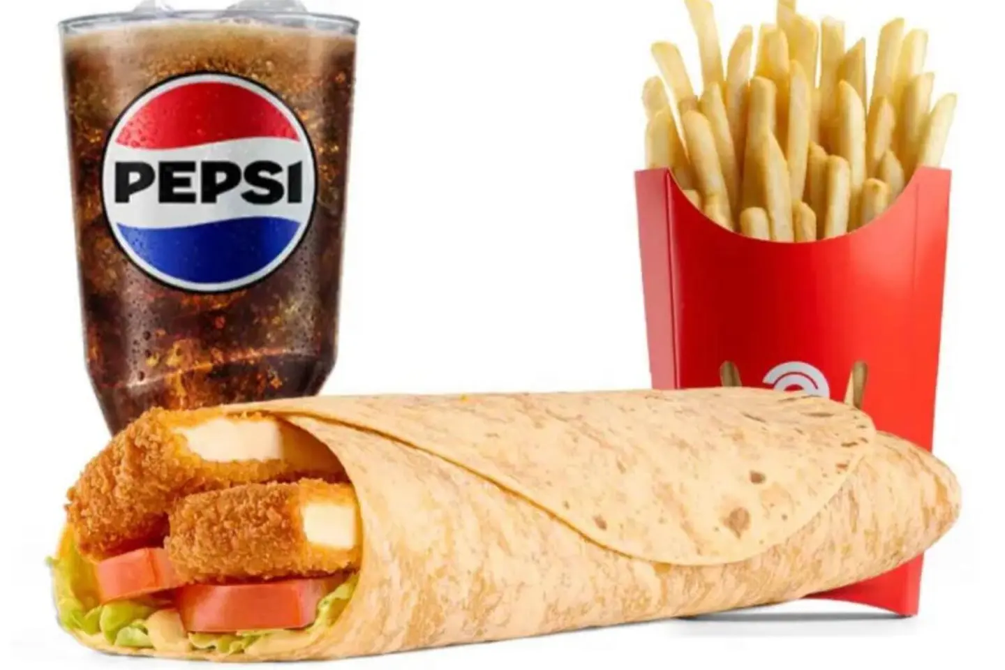 وجبة تورتيلا دجاج فيليه حراق