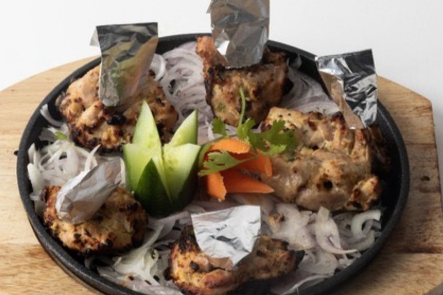 Murgh Parchay Kabab