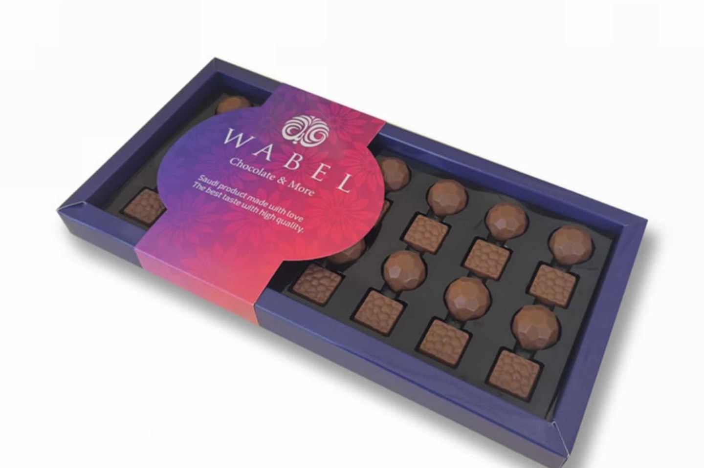 Wabel Blue Chocolate Box
