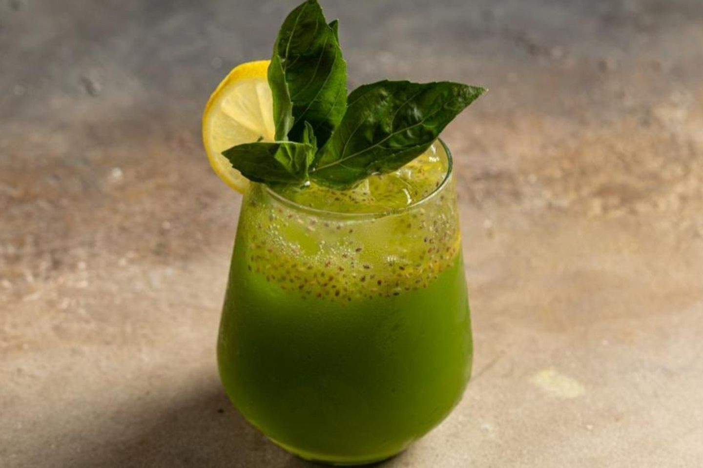 Basil Ginger Lemonade