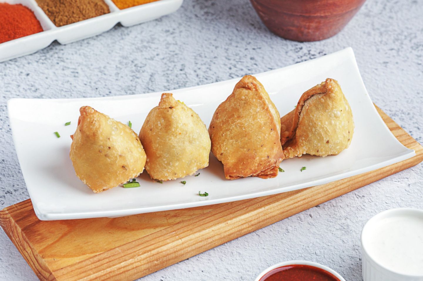Samosa With Meat