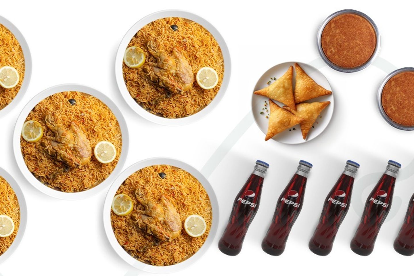 وجبة الجمعات دجاج مضغوط