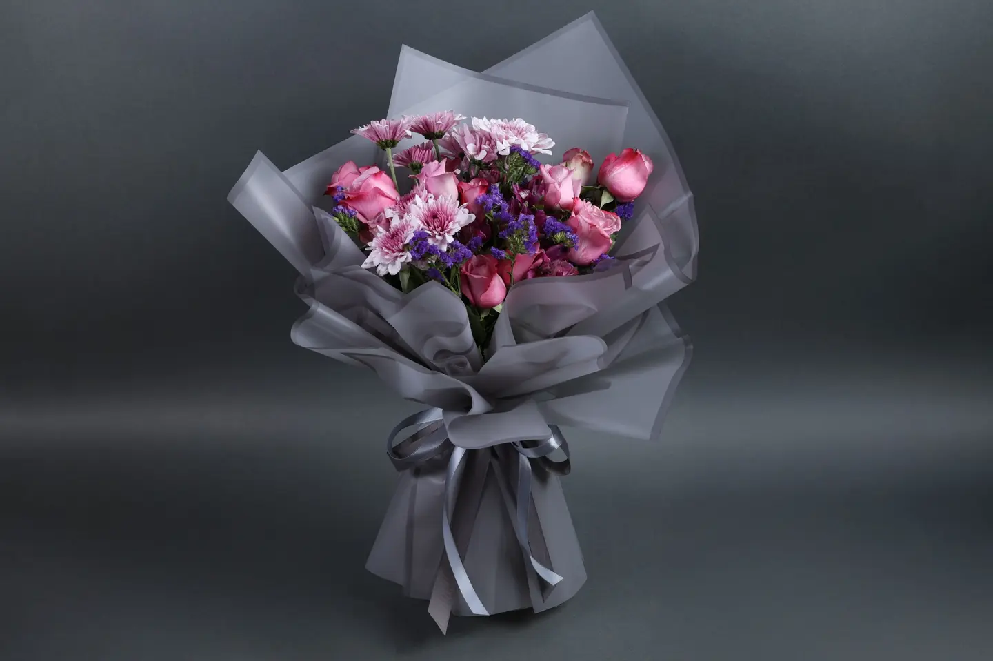 باقة زهور طبيعية