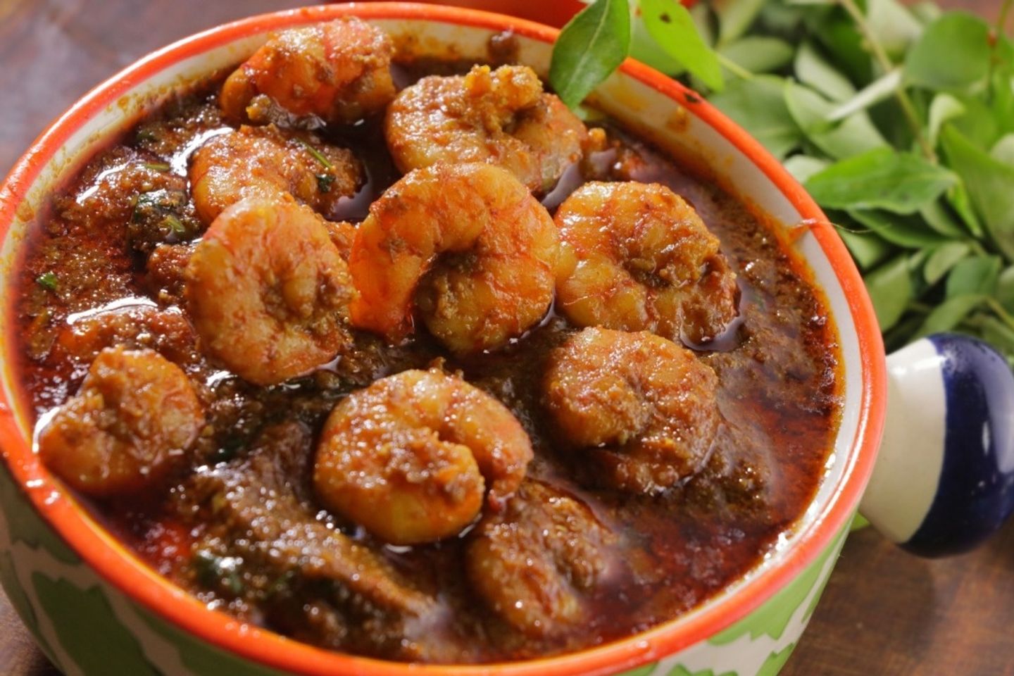 Chilly Prawns Gravy