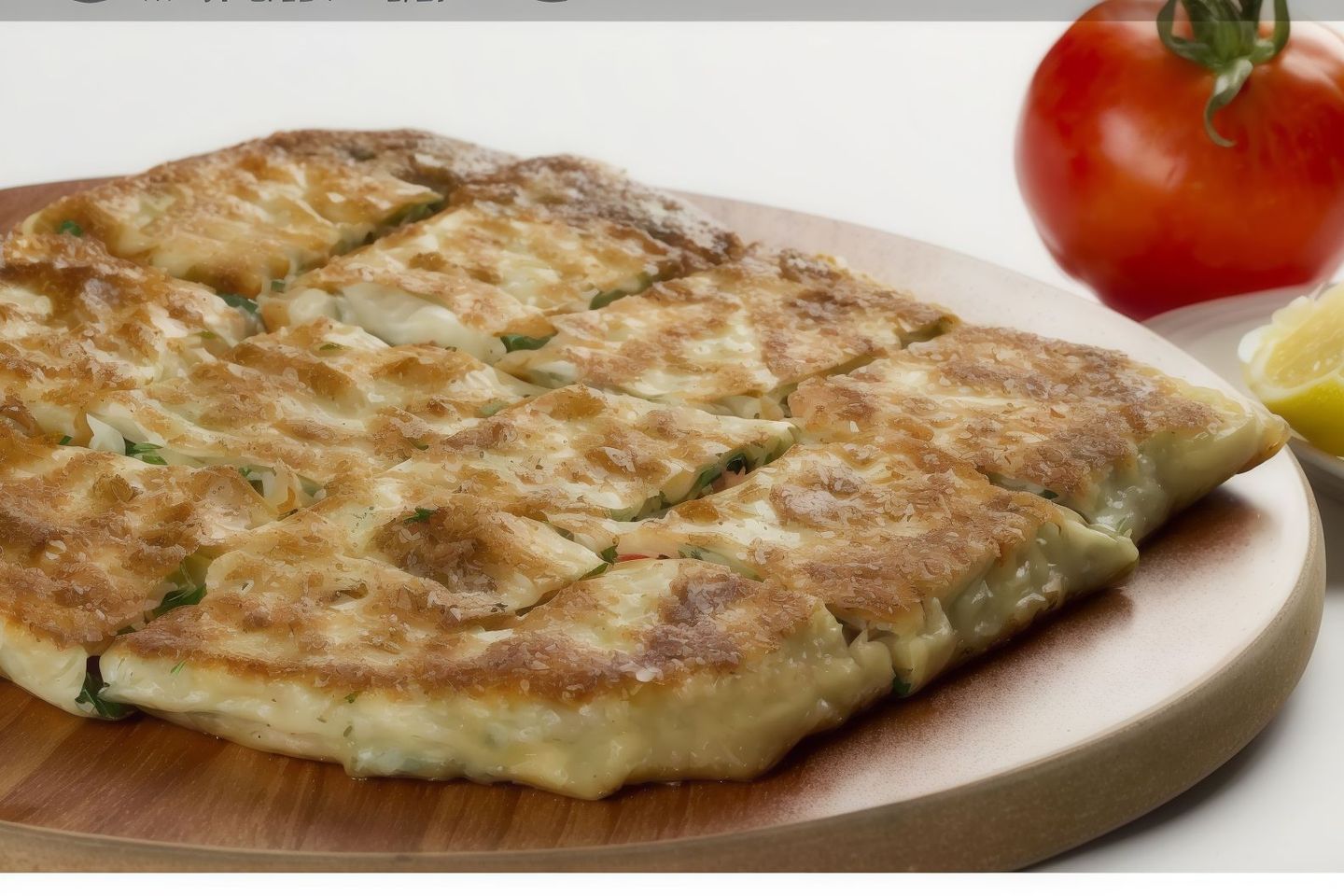 Mutabbaq Cheddar Cheese With Olive Slices