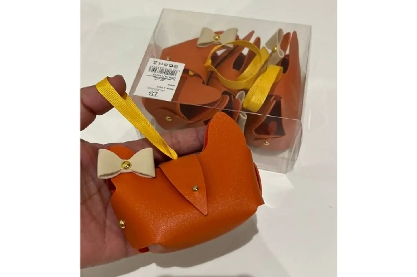 Small Empty Bag   Orange