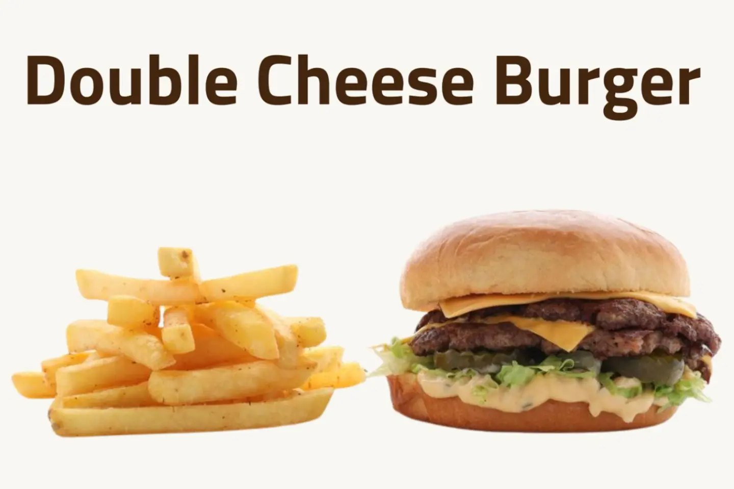 Double Cheeseburger
