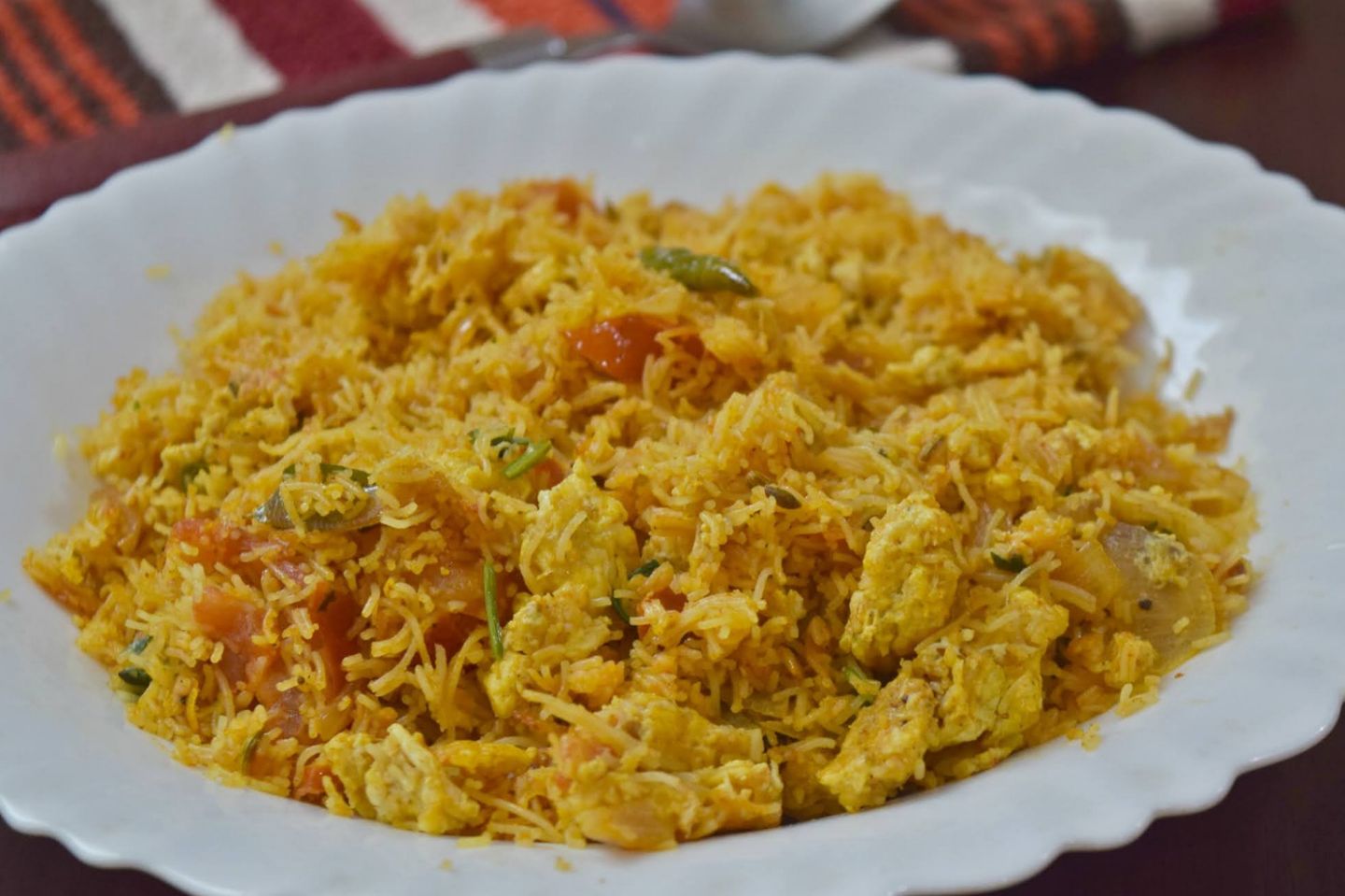 Egg Idiyappam Kothu