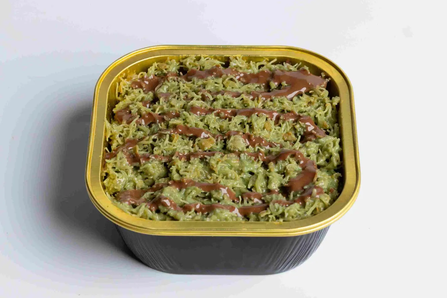 Pistachio Kanava Brownies