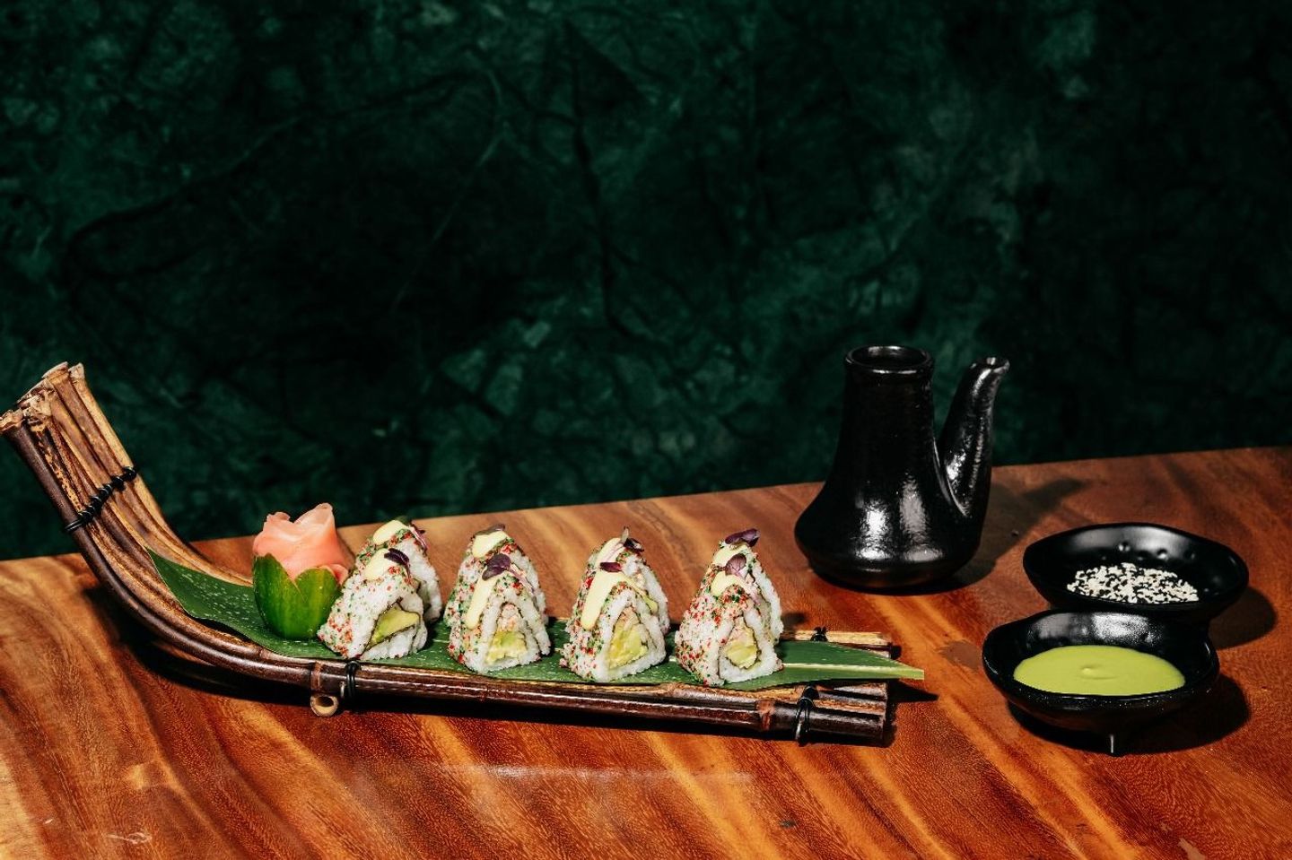 Avocado Triangle Sushi