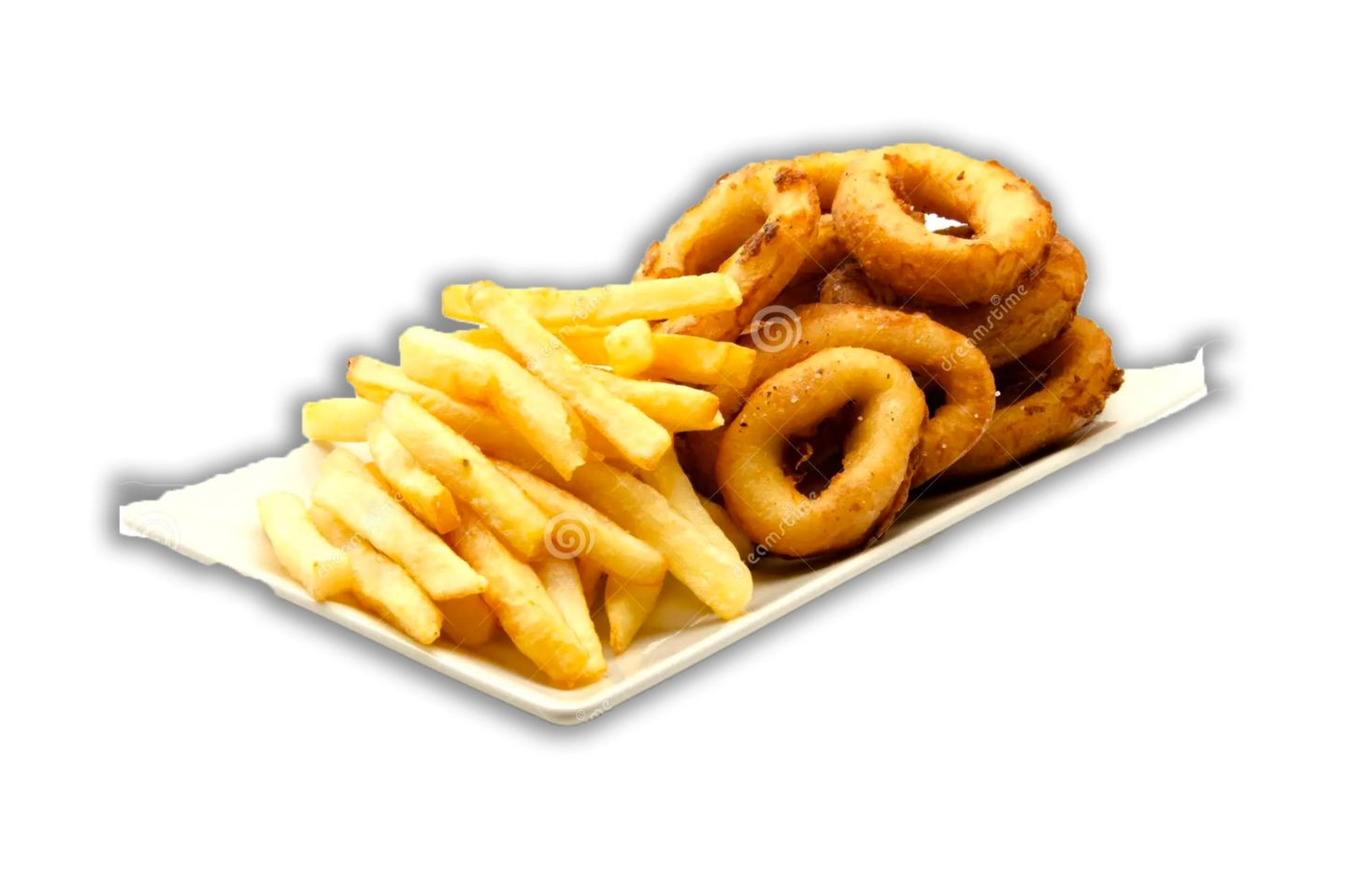Squid With Fries Meal