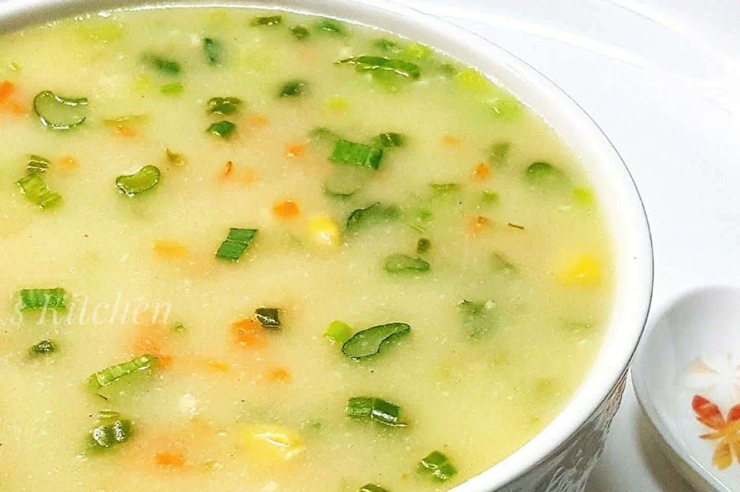 شوربة خضار بالذرة