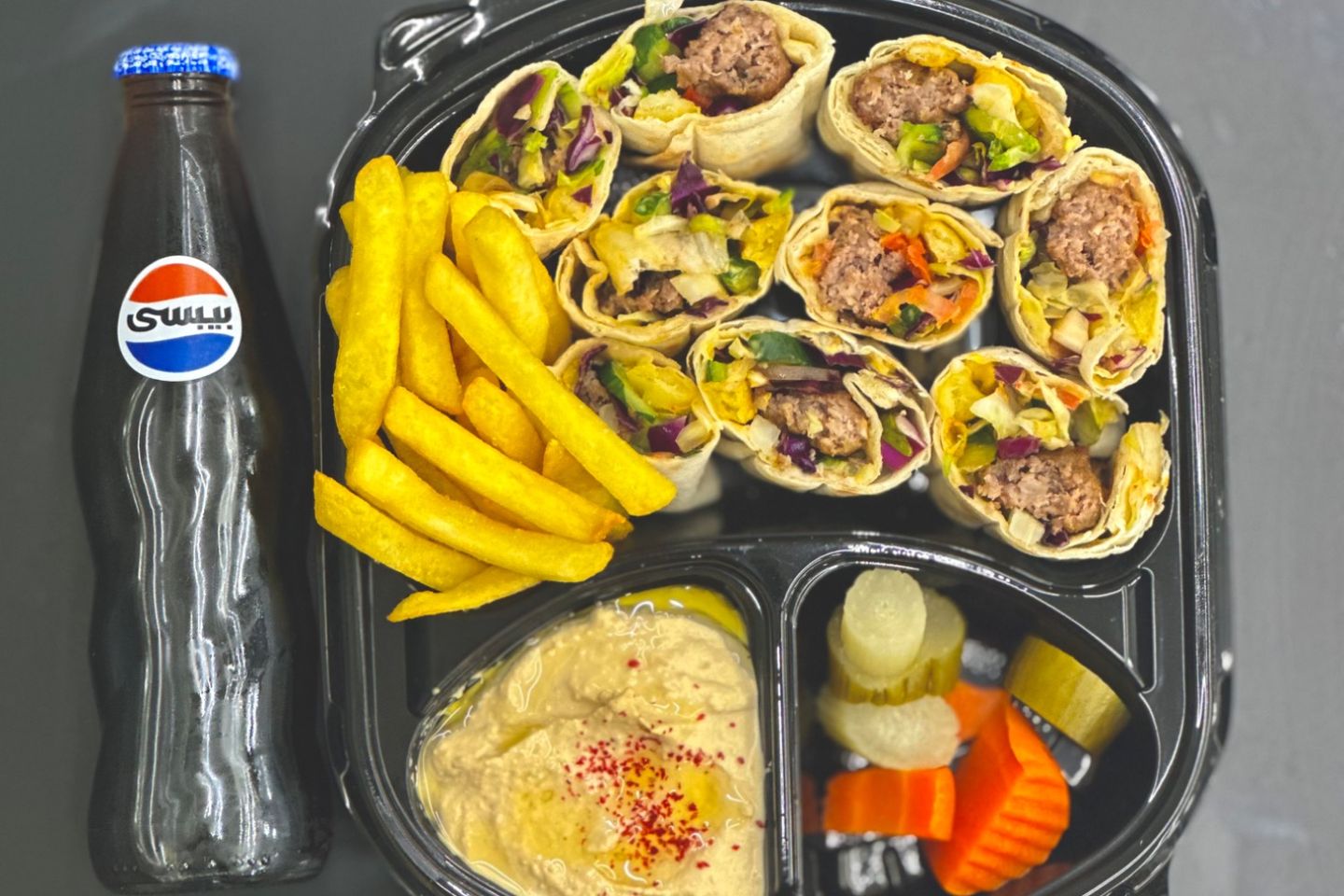 وجبة كباب وجبنة - كباب دجاج