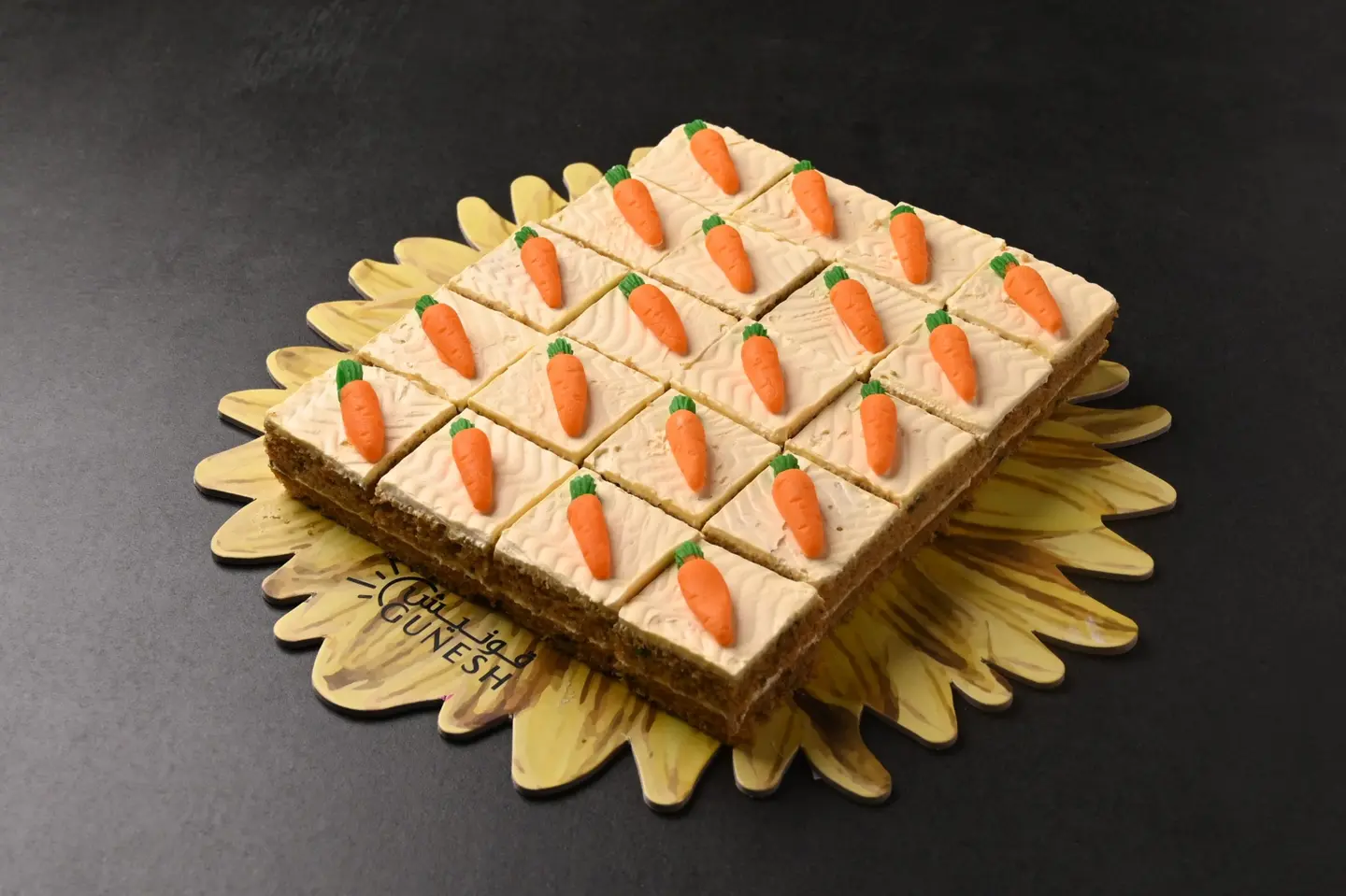 Carrot Cake Flower