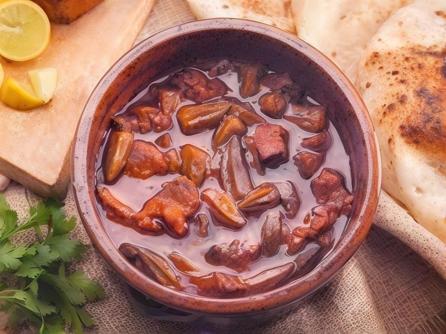 Plain Okra Tagine