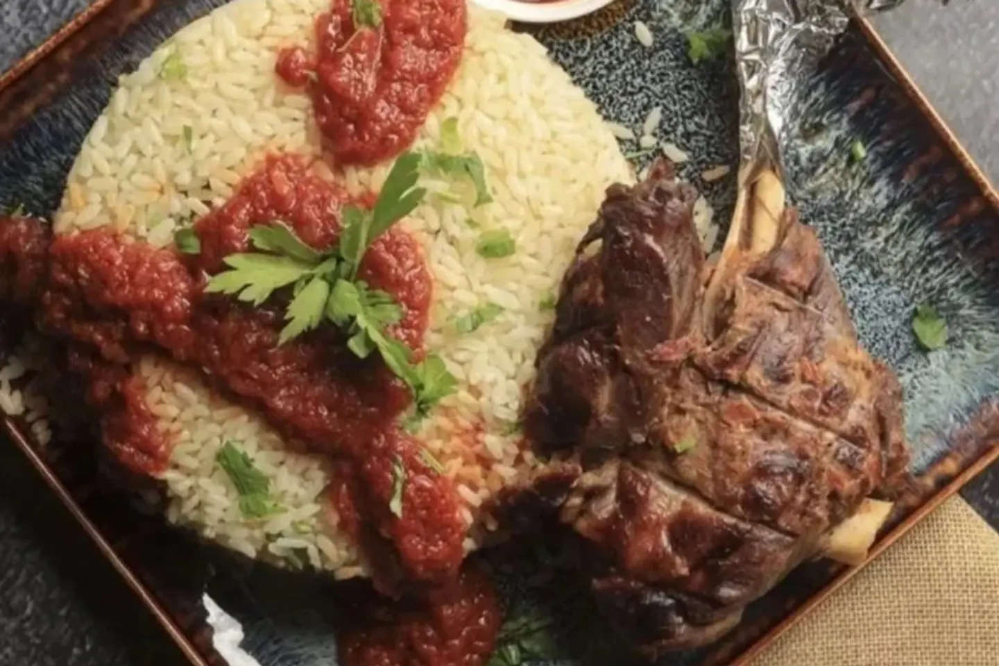 Healthy Banana Fatteh