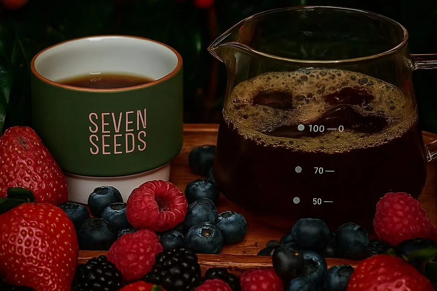 Premium Beans Mixed Berries Hot