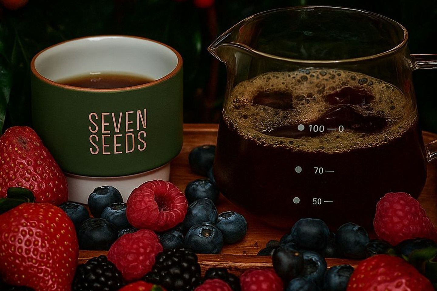 Premium Beans Mixed Berries Hot