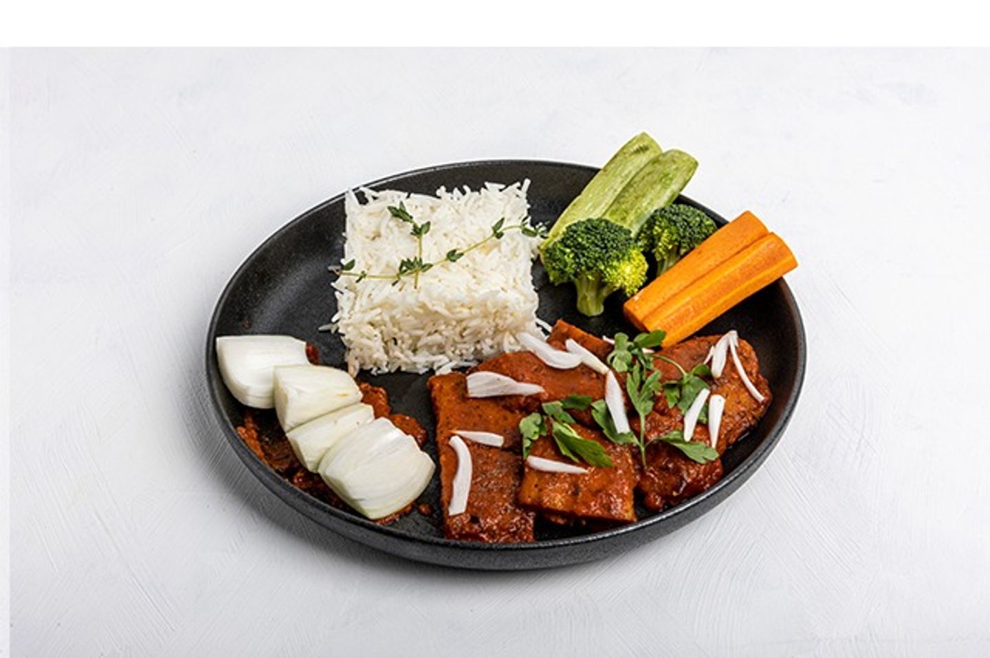 Curry Fillet With White Rice