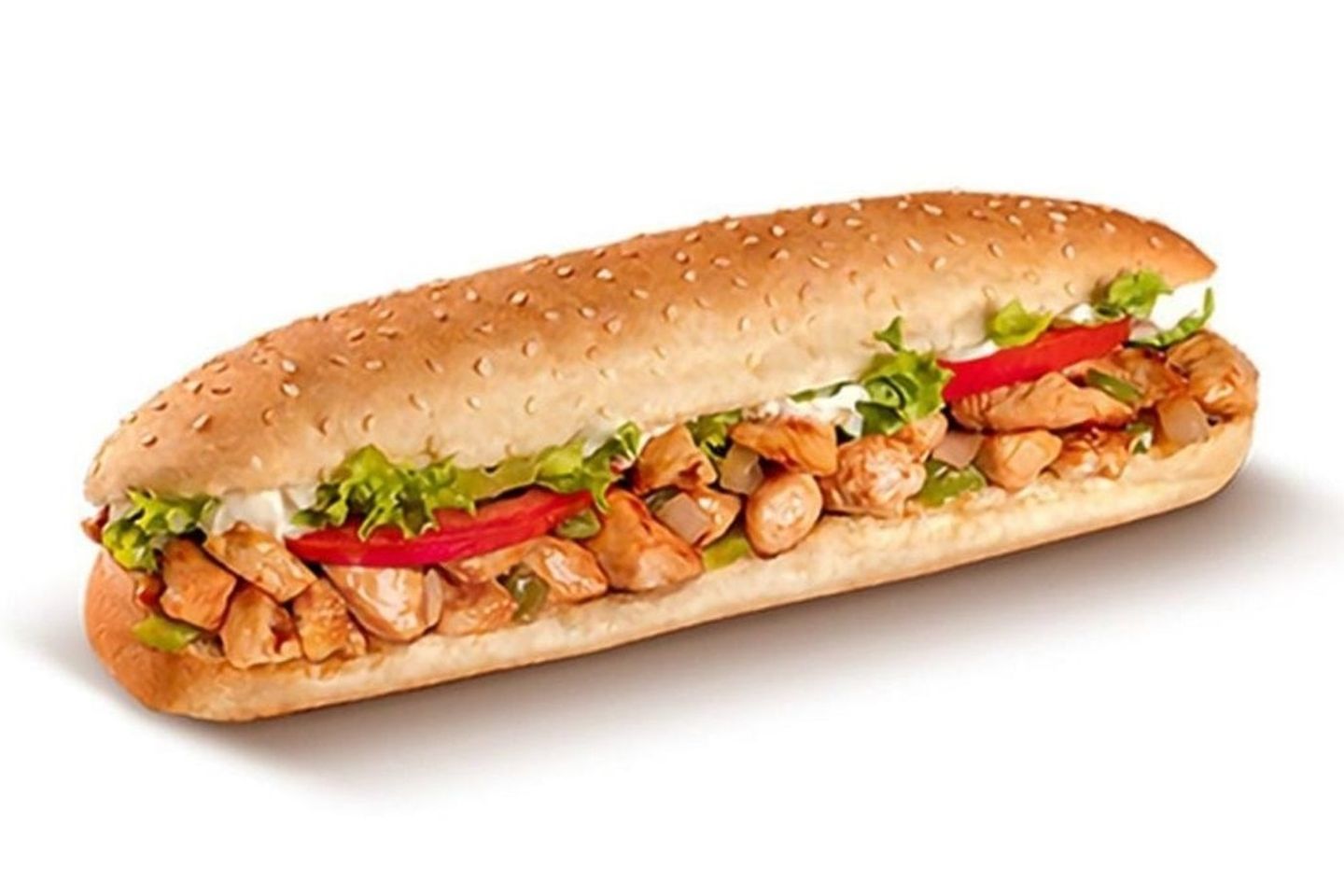 Chicken And Cheese Maqlal Sandwich