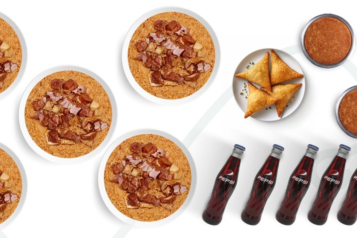 وجبة الجمعات لحم مضغوط