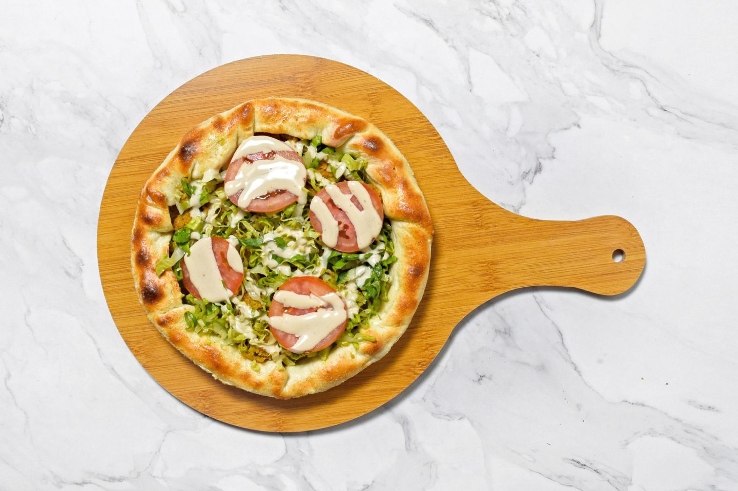 Mar Falafel Pizza