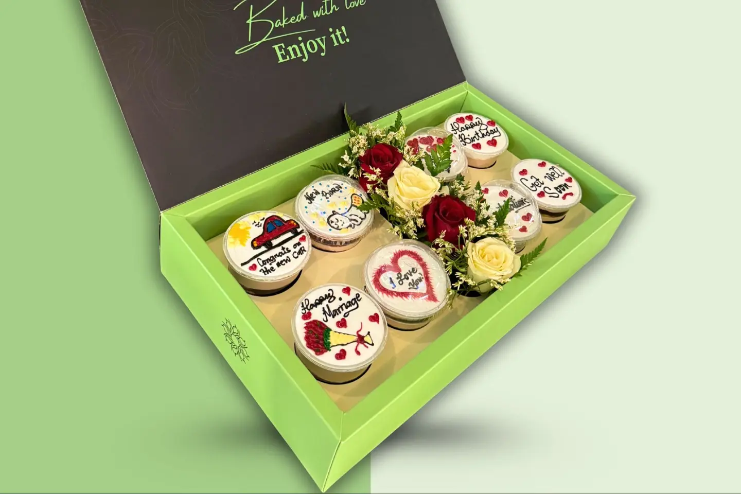 Cupcakes And Blooms