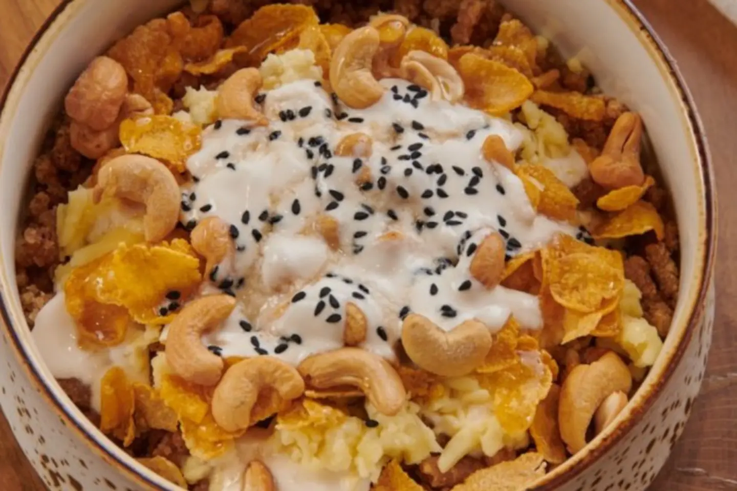 Areekah With Cornflakes