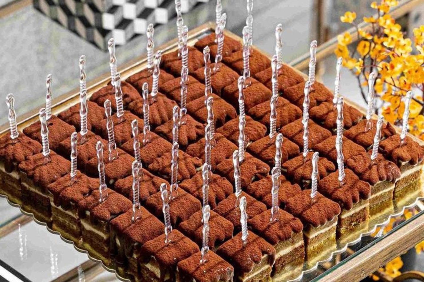 Tiramisu Cake Bites   Tray
