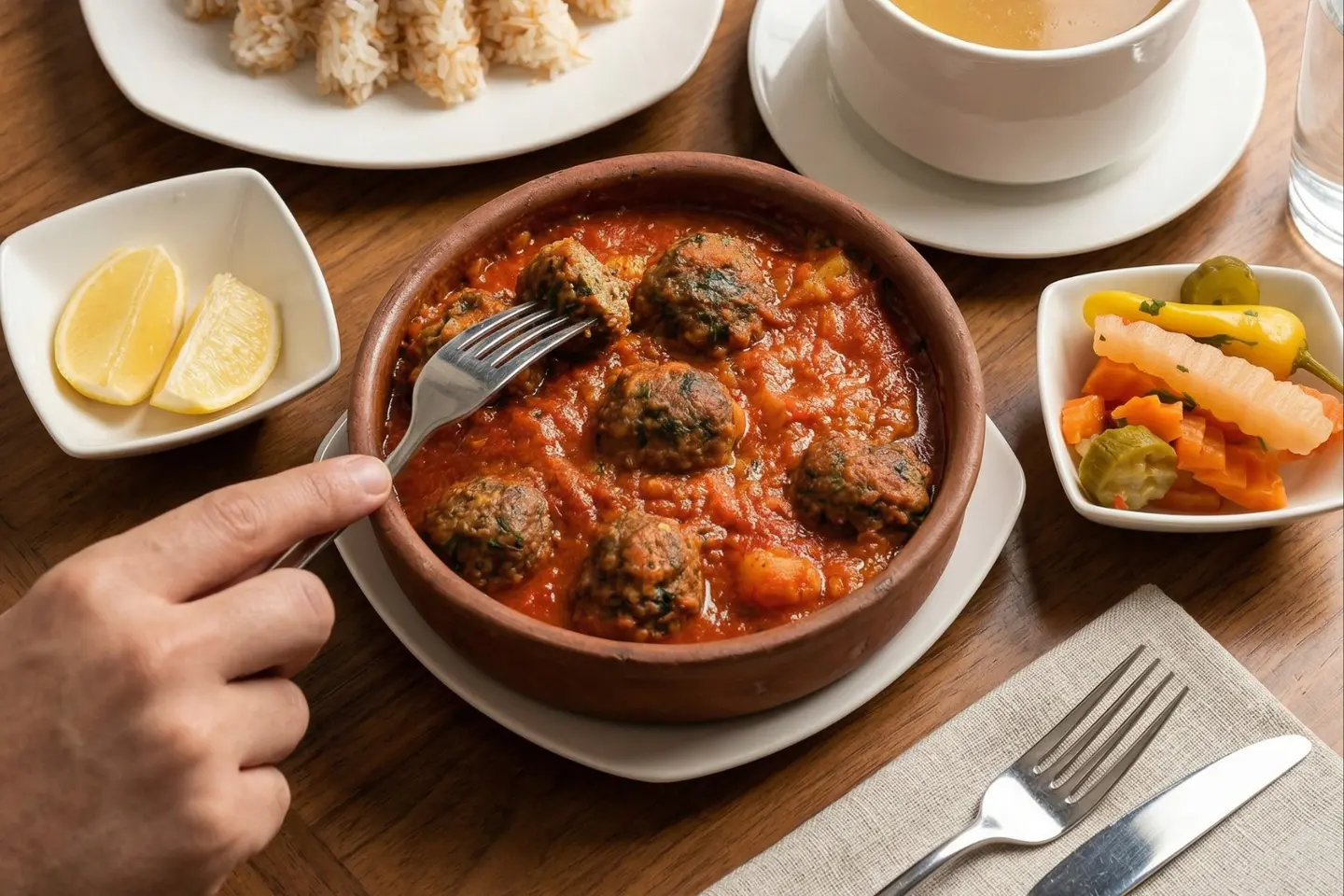 Dawood Pasha Meatball Meal