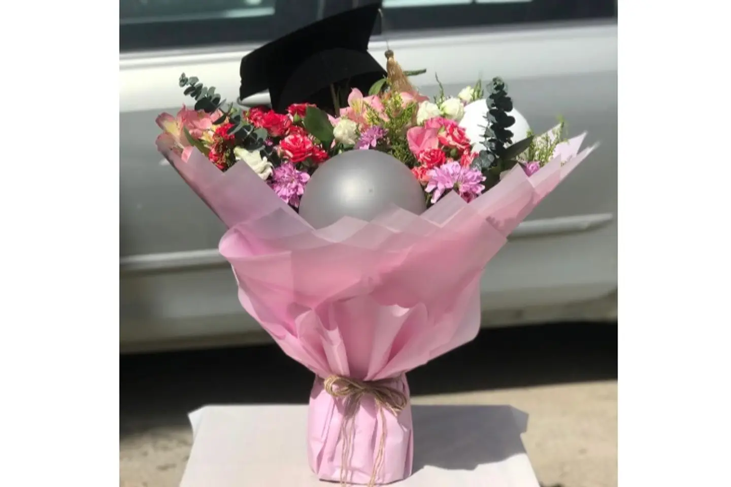 باقة زهور التخرج