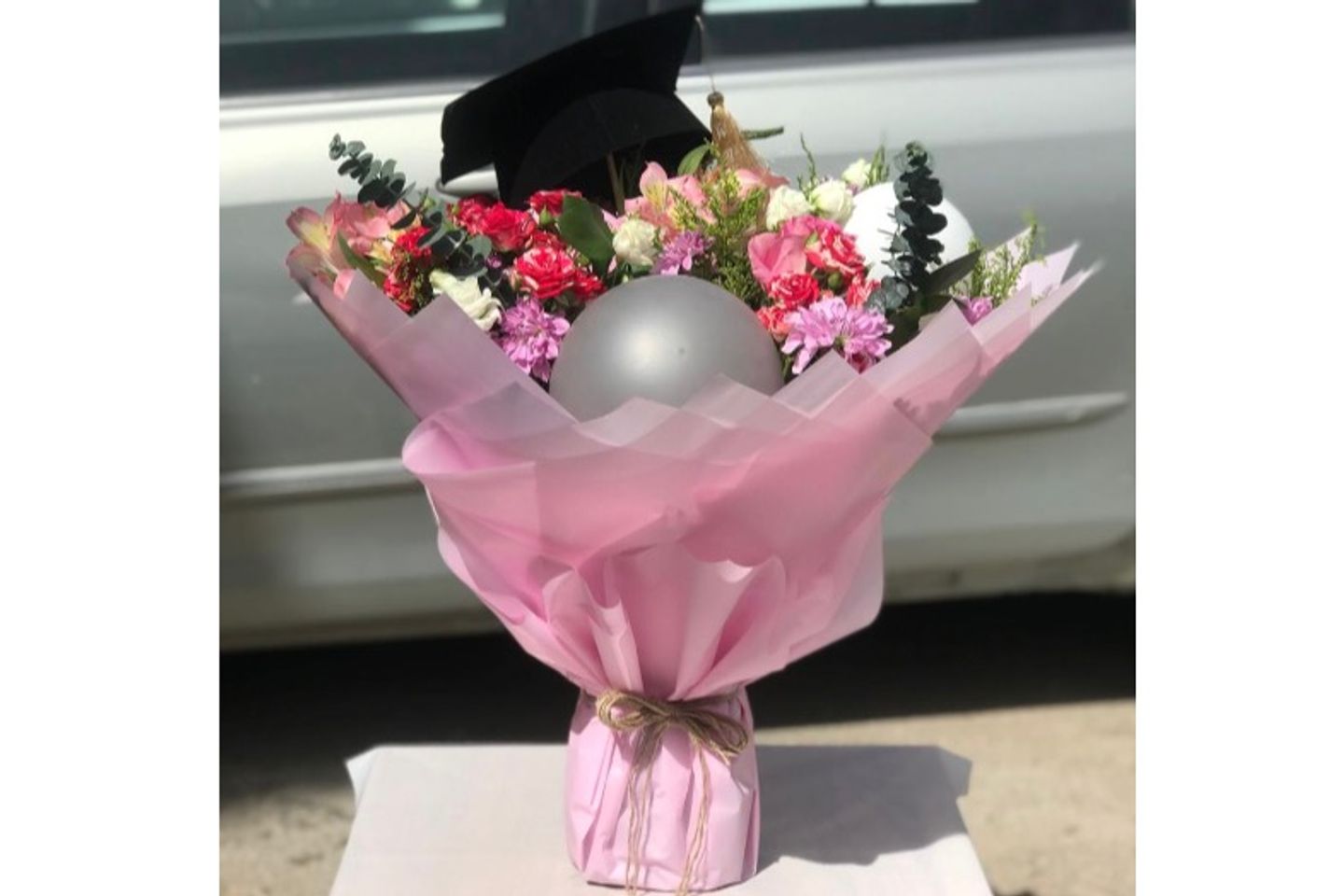 باقة زهور التخرج