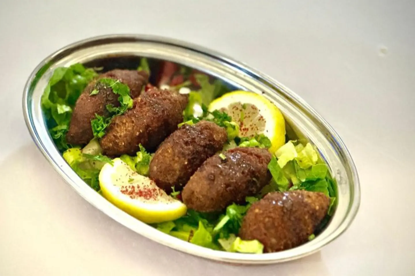 كبه لحم مقلى