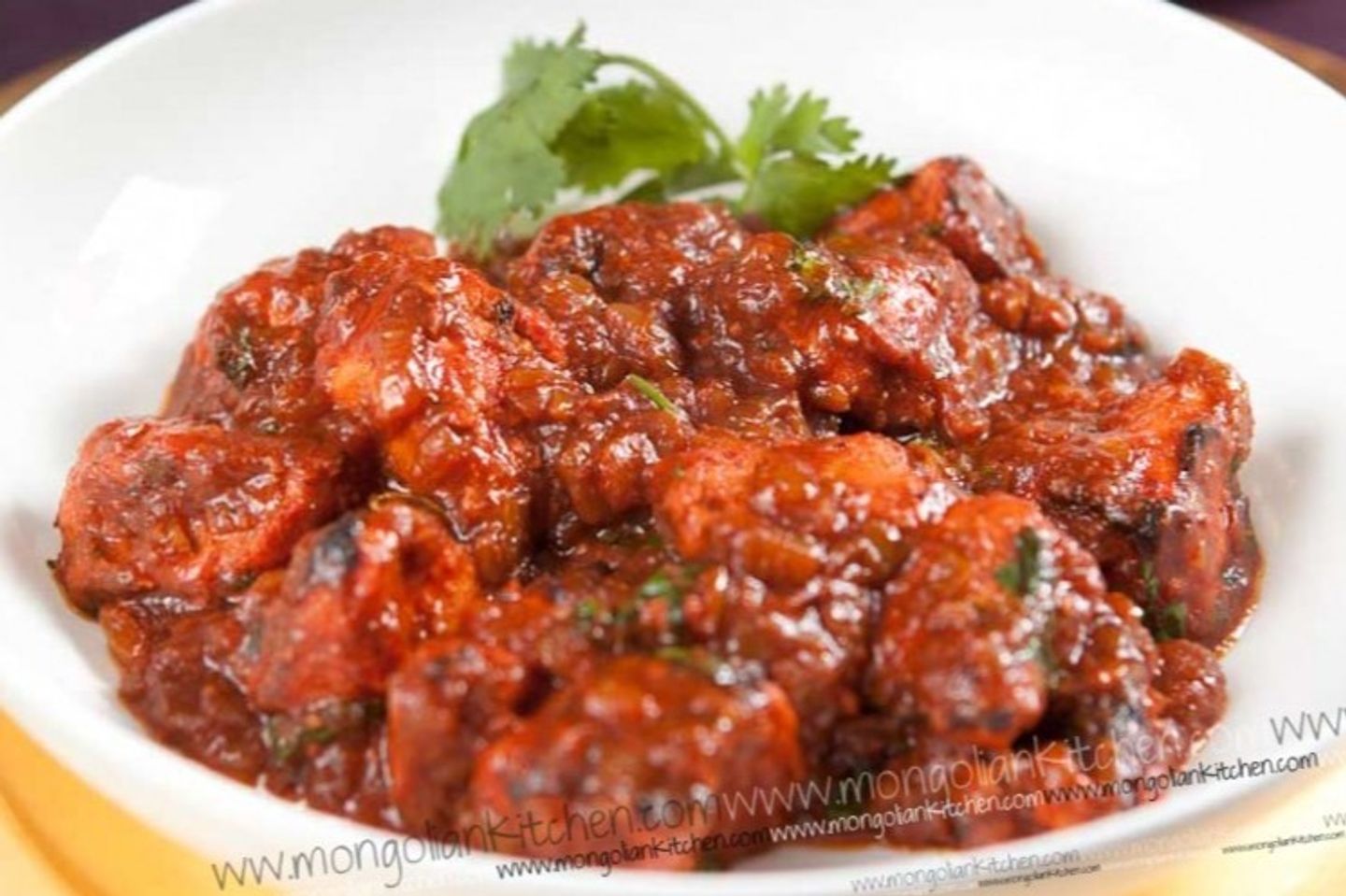 Chicken Masala With Rice