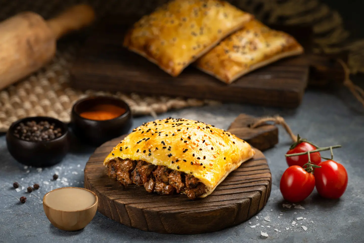 لحم بالطحينة