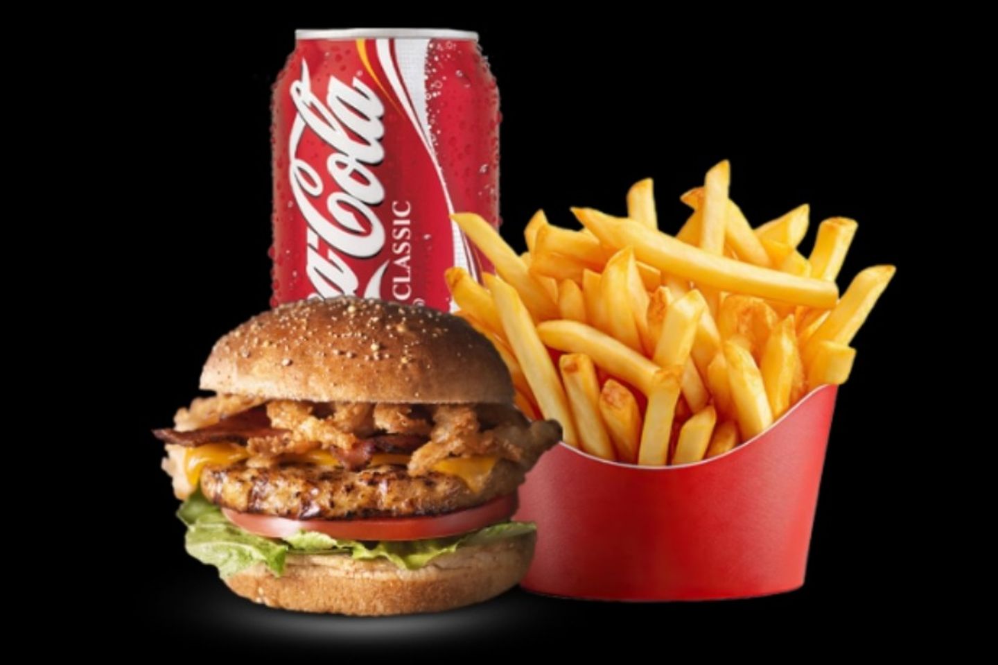 Burger Meal Fries Combo