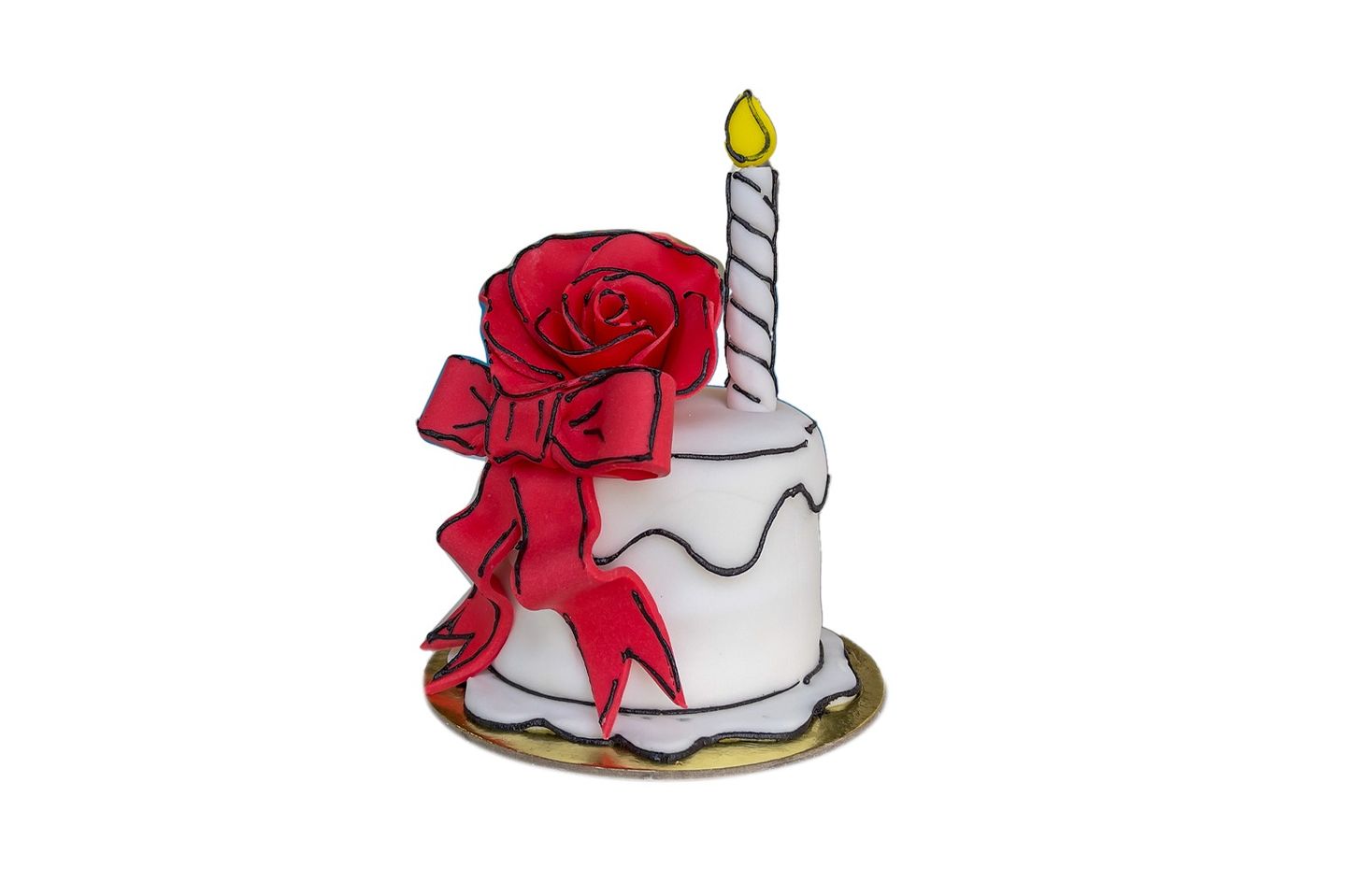 Comic Cake Design 07