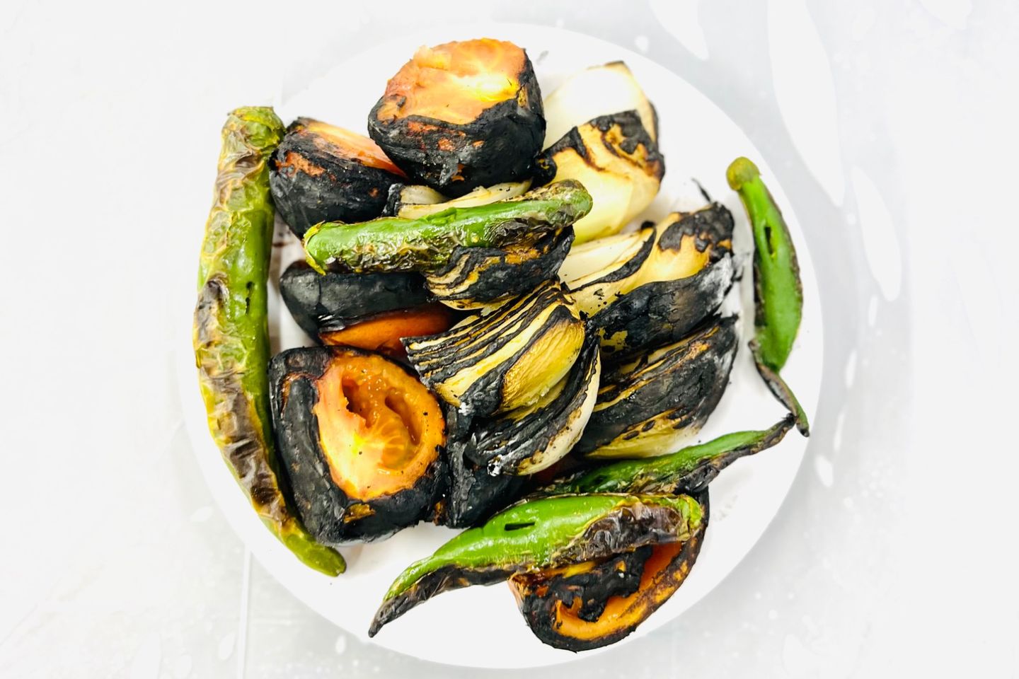 Grilled Tomatoes With Onions
