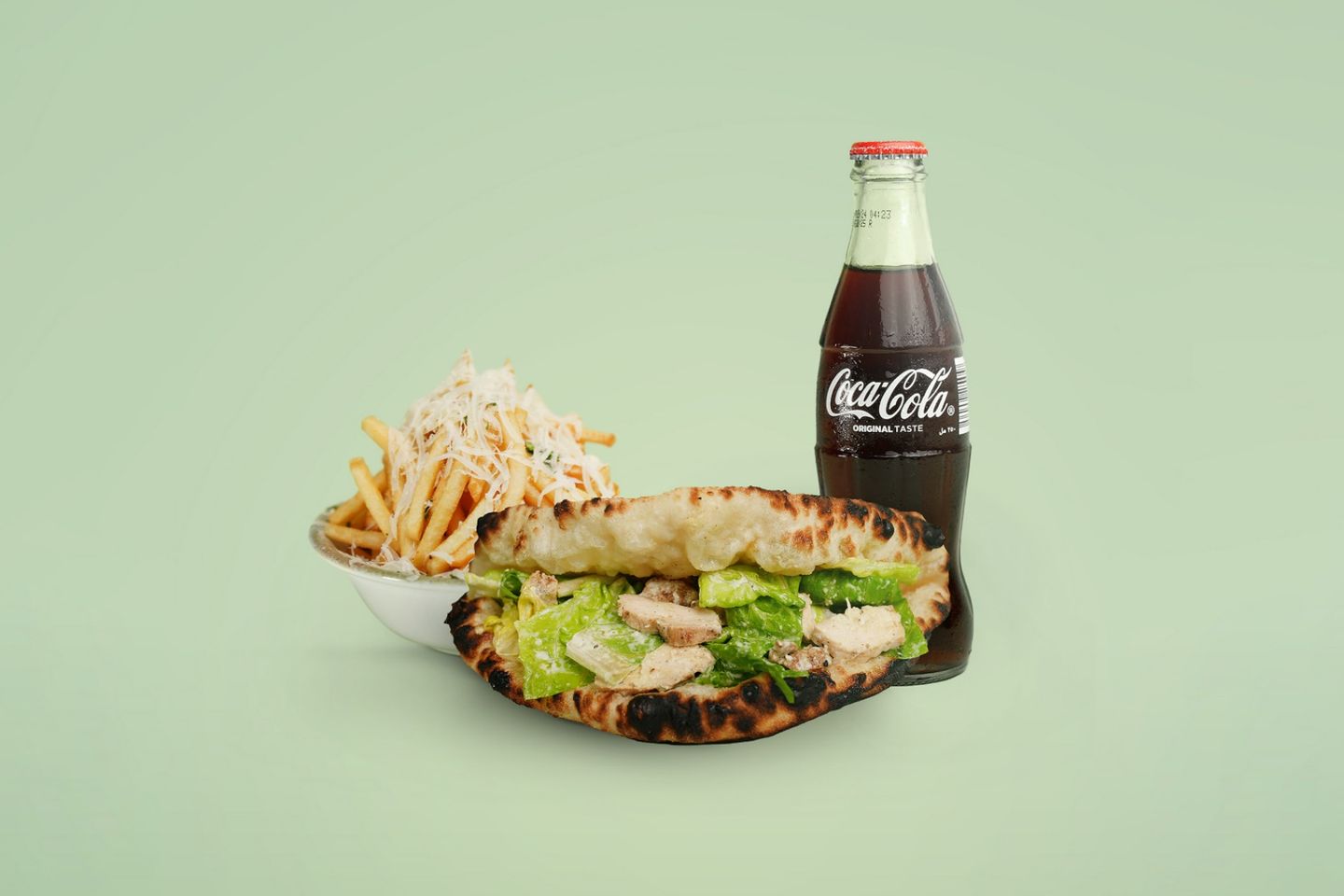 Chicken Caesar Calzone Meal
