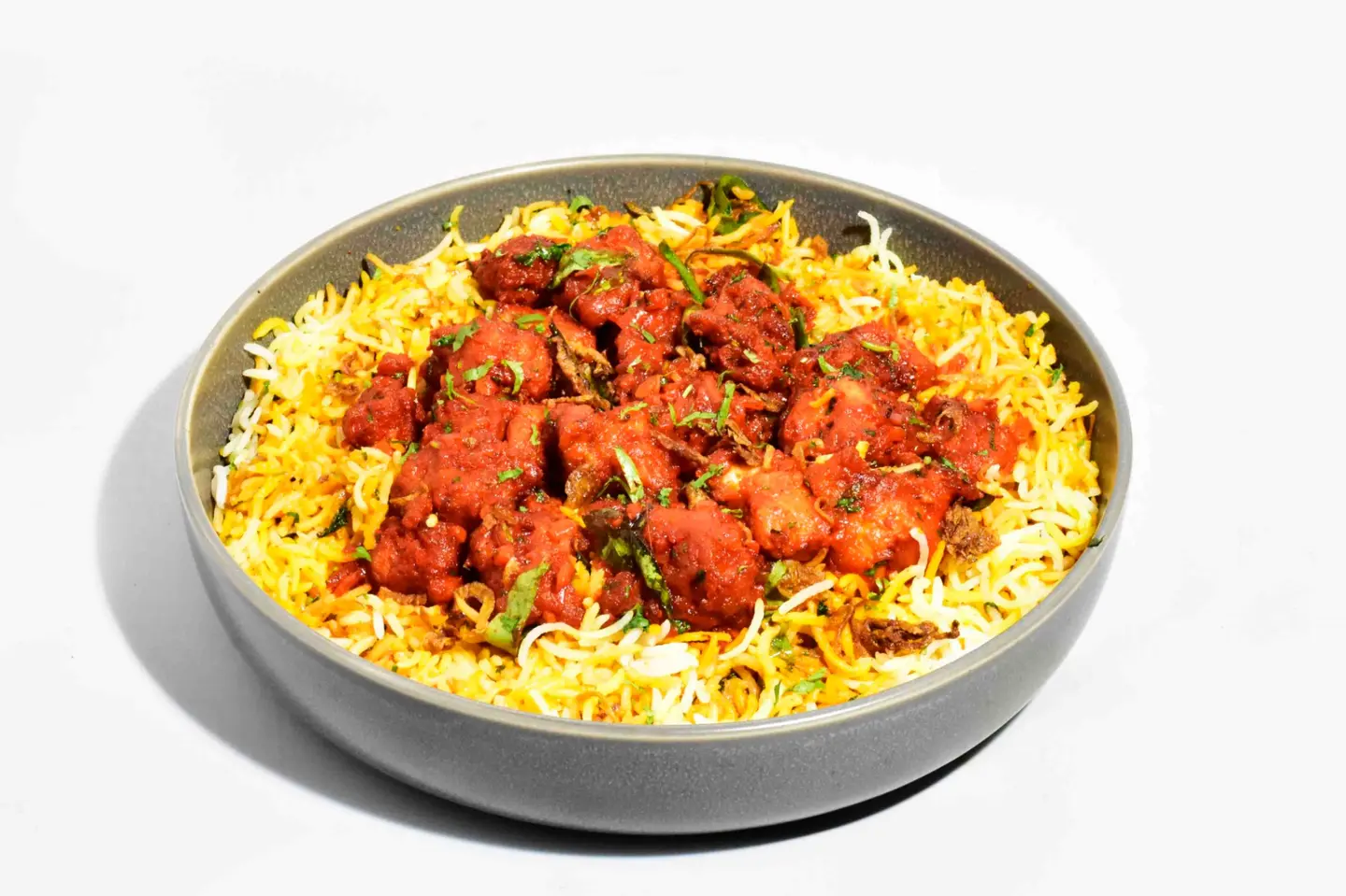دجاج خمسة وستون برياني