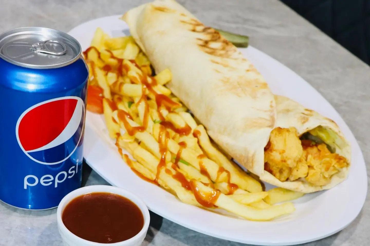 وجبة ربيان صاروخ