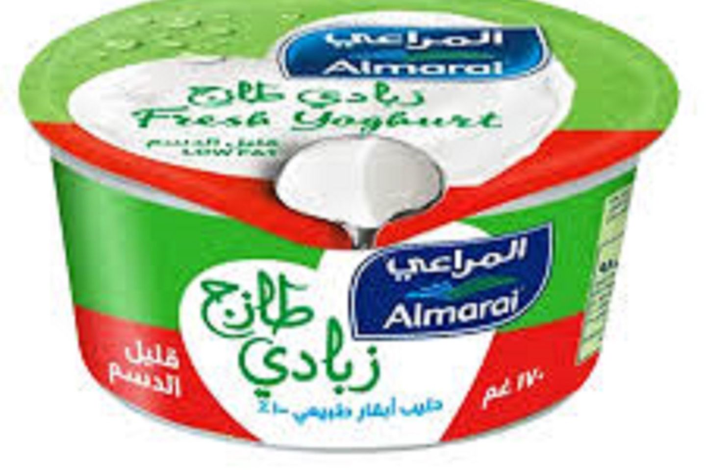 زبادي المراعي طازج قليل الدسم ١٧٠غم