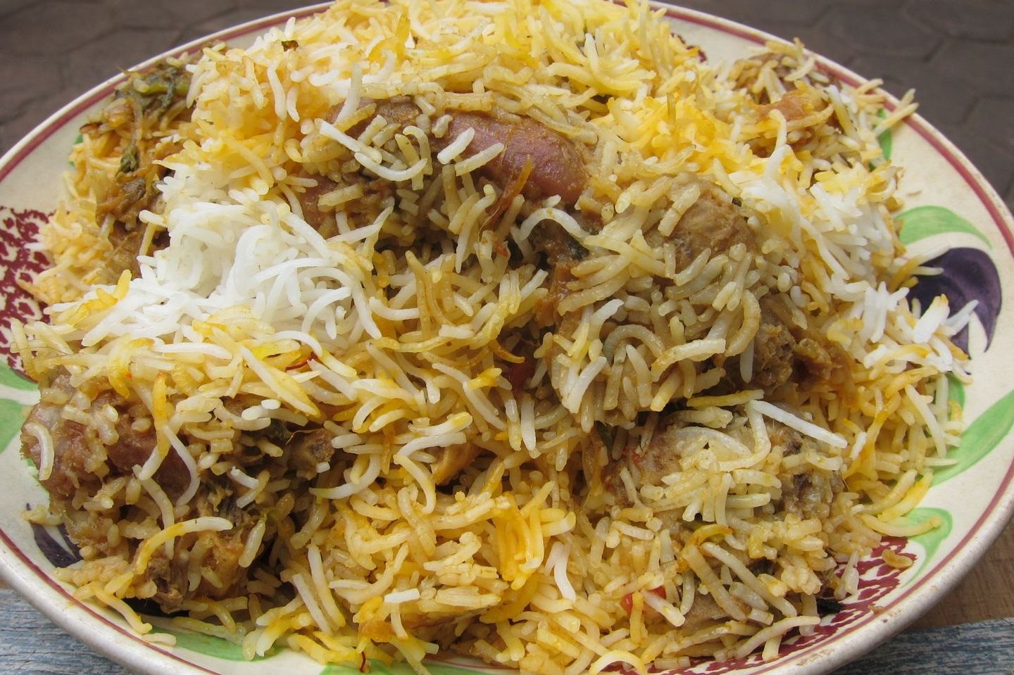 برياني لحم الجمعة غداء خاص