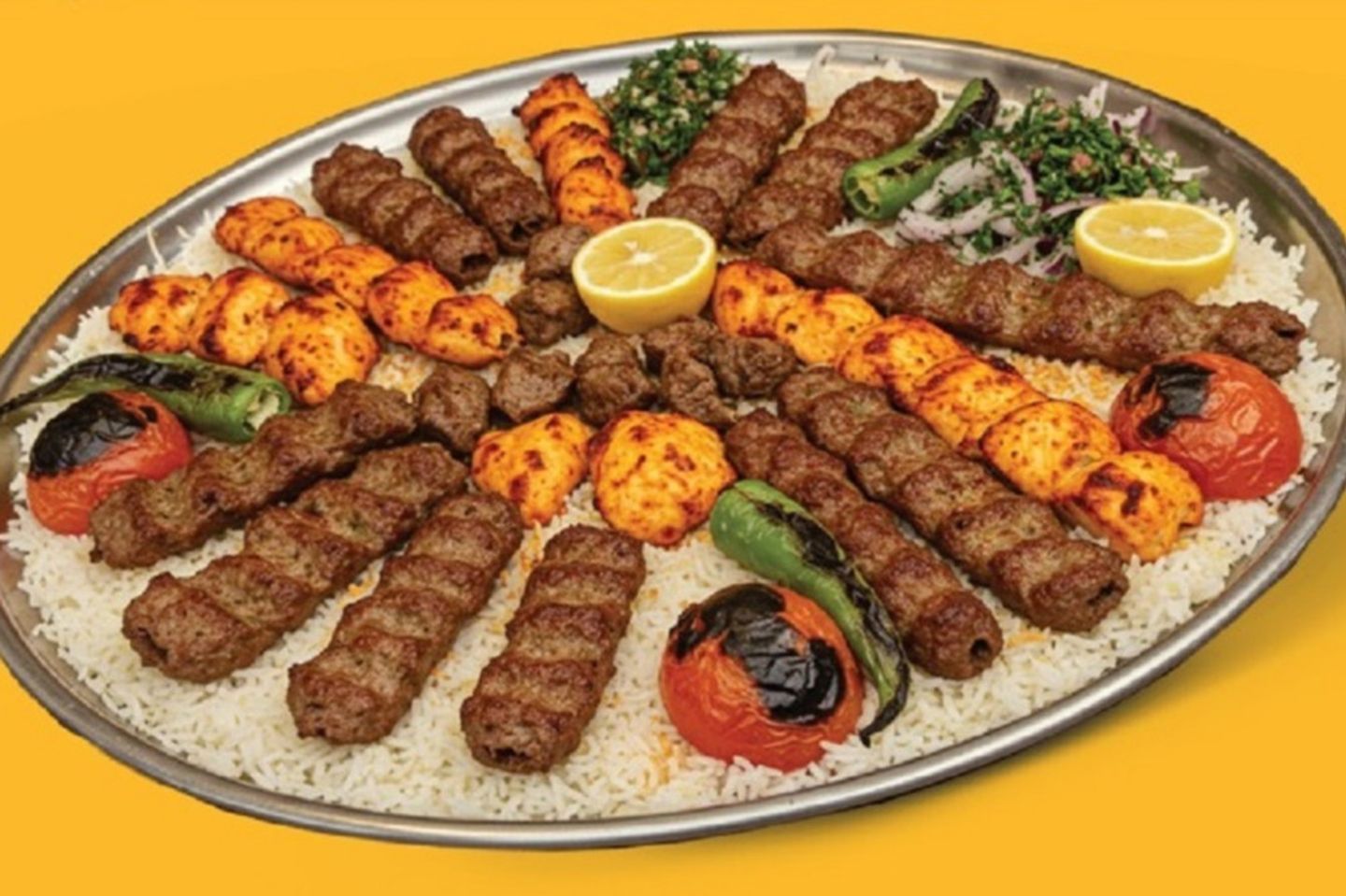 1 Kg Mixed Grill With 2 Person Rice
