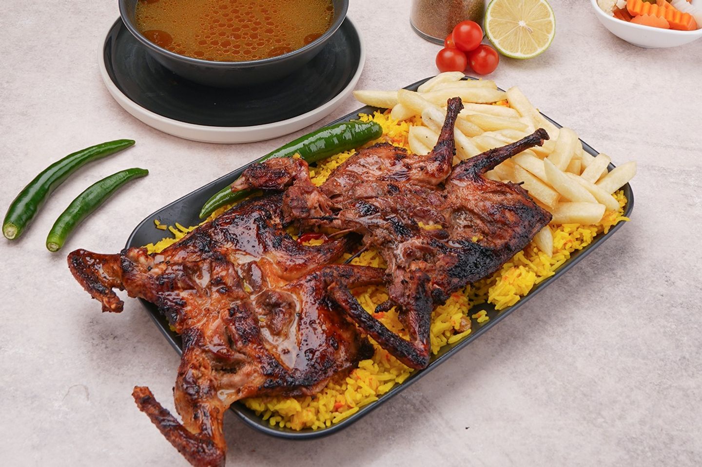 Grilled Pigeon
