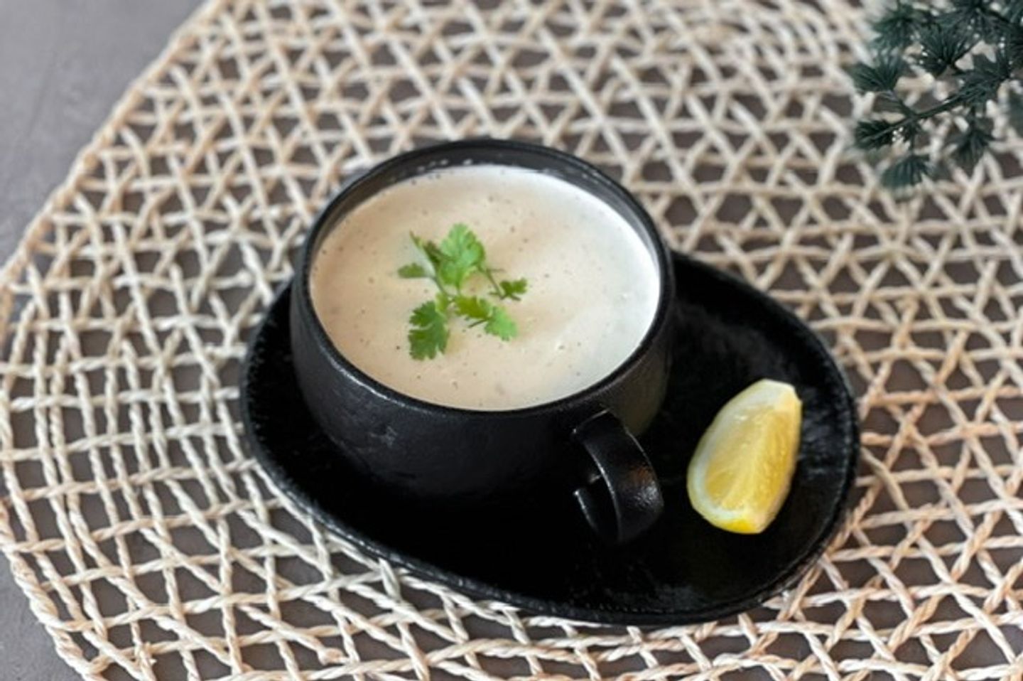 شوربة دجاج بالكريما
