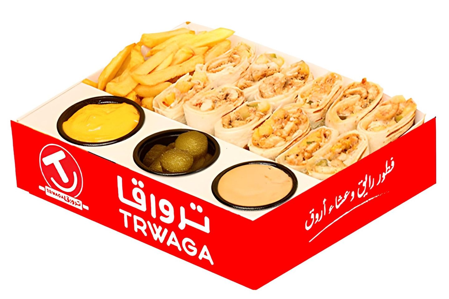 ١٢قطع شاورما دجاج مدخن