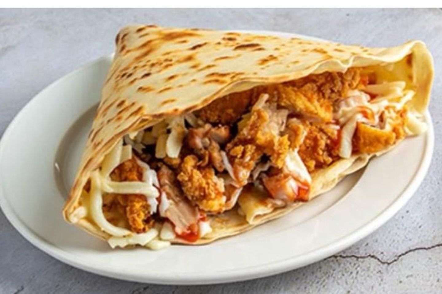Breaded Chicken Crepe